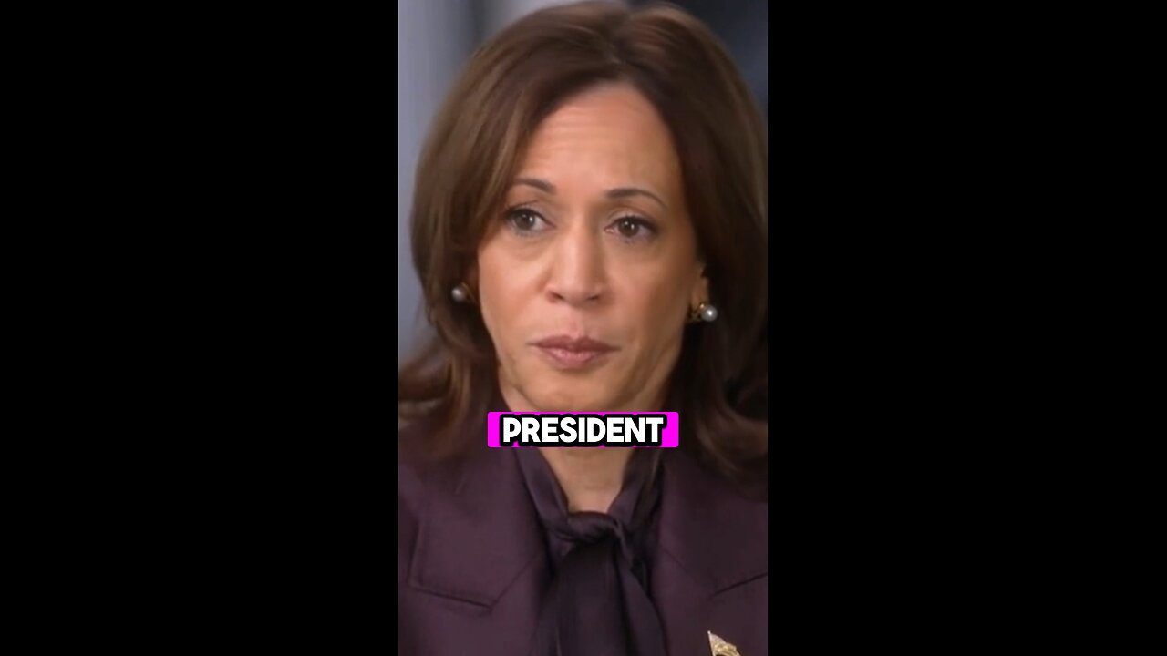 Kamala Harris Struggles to Explain the Border Situation