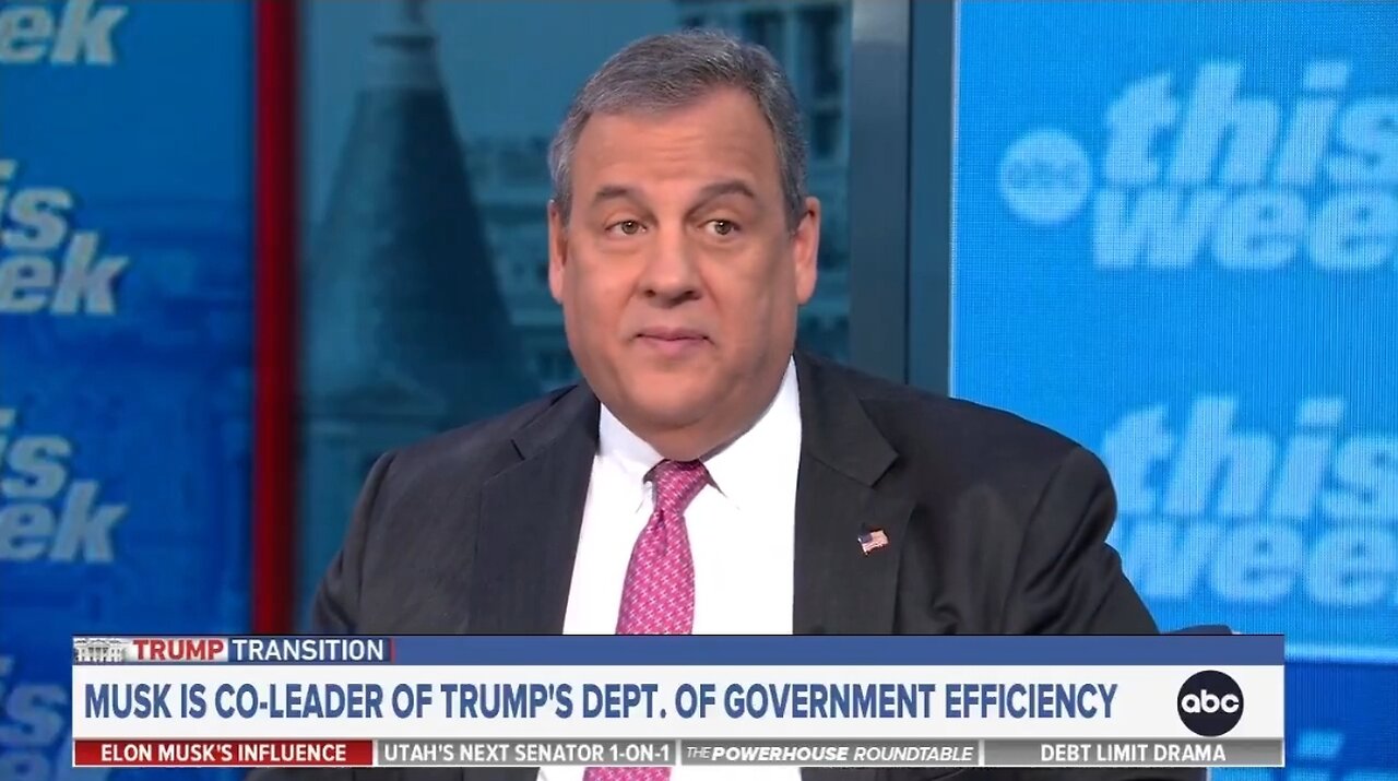 Chris Christie Is Trying His Best To Break Up Trump and Elon Musk