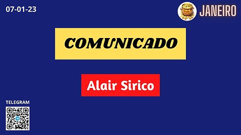 COMUNICADO Alair Sirico