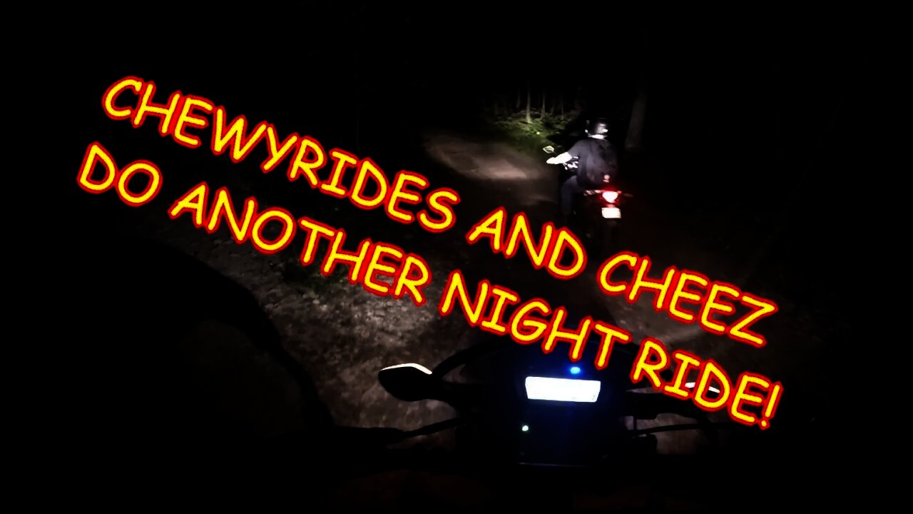 Hawk 250 CRF250, Chewy N Cheez Night Ride. beekman