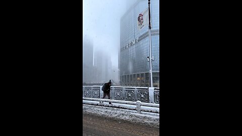 my dream city chicago winter ❄️ drive