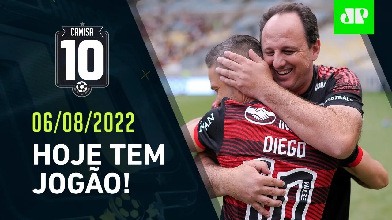 São Paulo e Flamengo SE ENFRENTAM HOJE em GRANDE JOGO no Morumbi! | CAMISA 10