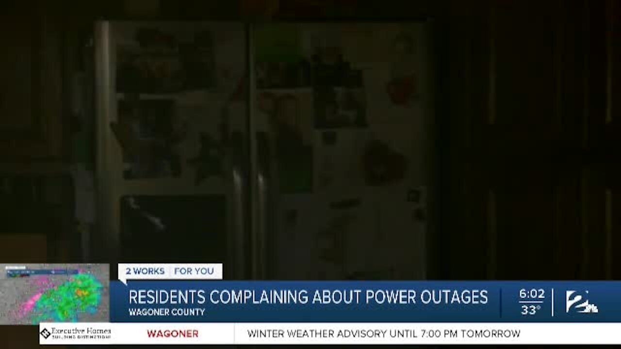 Wagoner residents complain about power outages