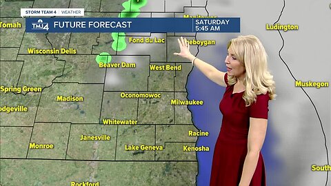 Warm air moves in for the weekend