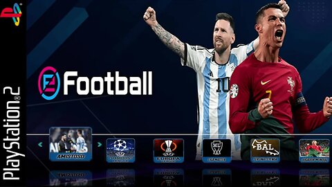 PES 2023 (PS2) ATUALIZADO INCRÍVEL PARA PLAYSTATION 2 !