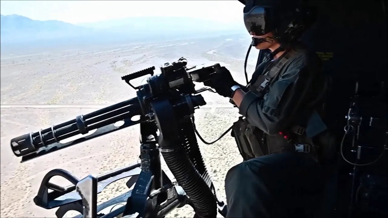 Marine Helicopters Train with TACP Airmen from Nellis AFB