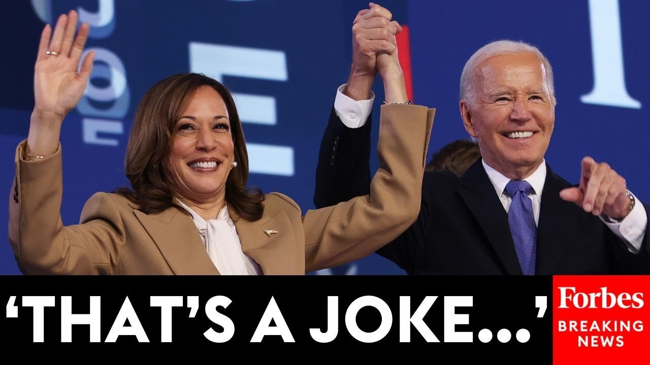 Audience At The DNC In Chicago Crack Up When Joe Biden Makes A Joke About Vice Presidents