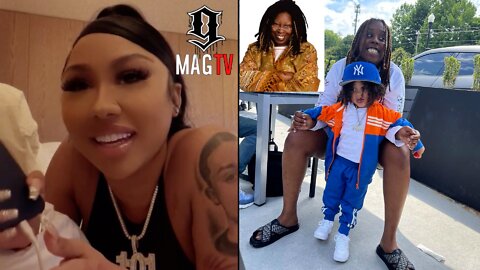 Ari Fletcher's Son Yosohn Thinks Friend Diamond Looks Like Whoopi Goldberg! 😂