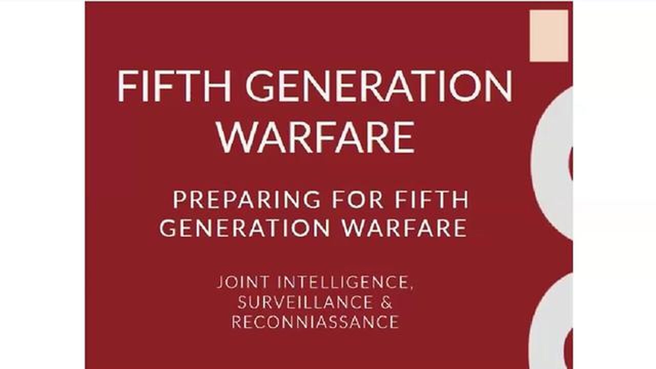 Fifth Generation Warfare - Mark Steele