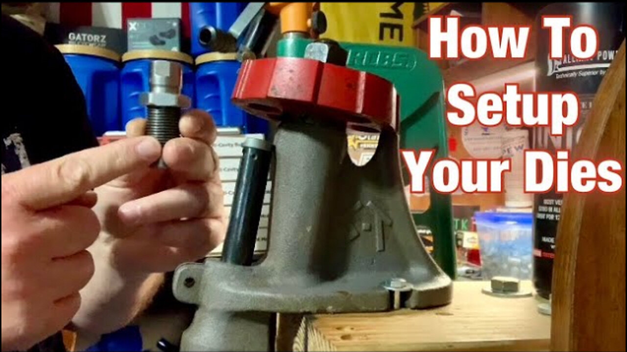 How to Setup Dies on a Lyman Spar T Turret Press