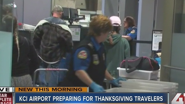 KCI Airport preparing for Thanksgiving travelers