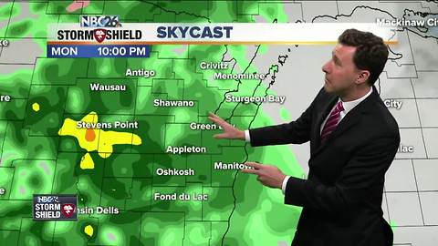 Michael Fish's NBC26 Storm Shield weather forecast