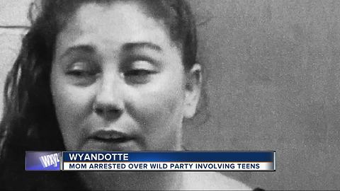 POLICE: Drunk mom busted for letting teens drink at wild Wyandotte house party