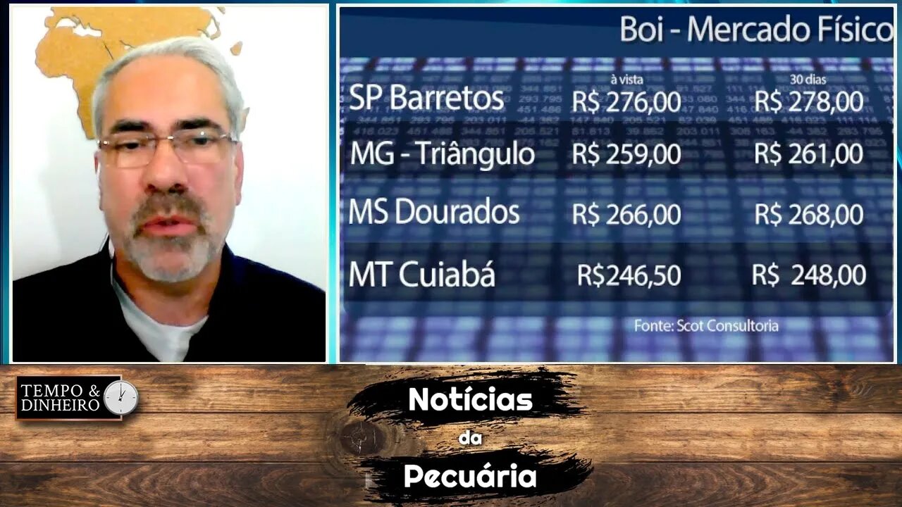 Boi gordo sem chão tem mercado travado com preços ofertados