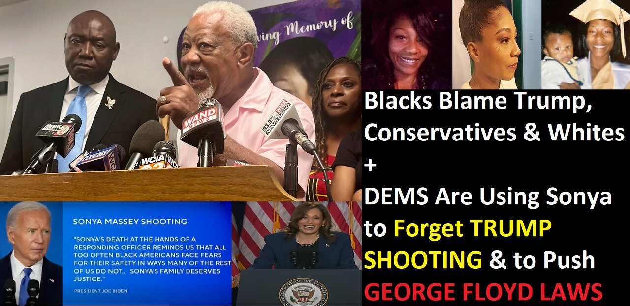 Blacks Fake Sonya Massey Outrage & DEMS Use It To Push Soft Laws Like in LA with Street Takeovers