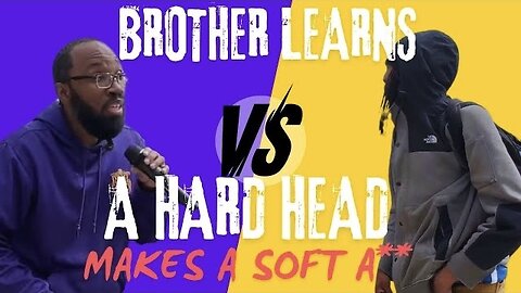 A HARD HEAD MAKES A SOFT A**