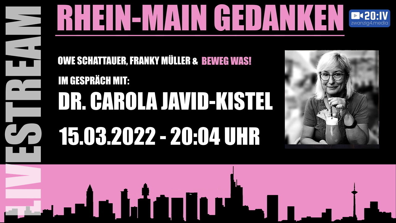 Rhein-Main Gedanken 067-Beweg Was! Im Gespräch mit Dr. Carola Javid-Kistel