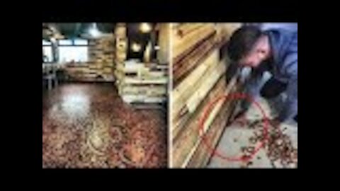 The bank thought he lost his mind when he came to exchange 60000 coins But it turned out to be no