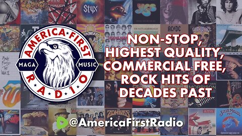 America First Radio | Rock Hits of Decades Past! | MAGA Music