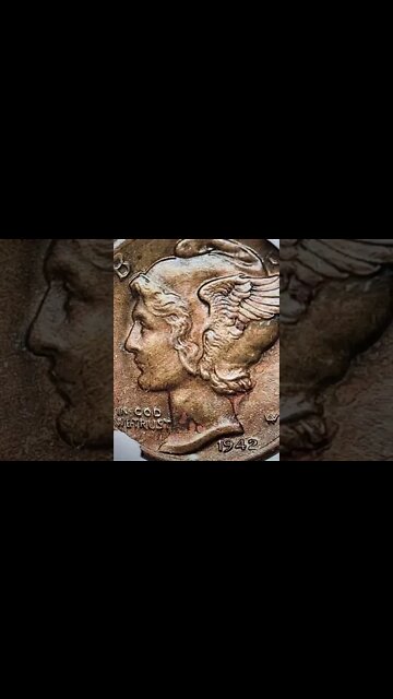 $9,000 Silver Mercury Dime! #shorts #coins