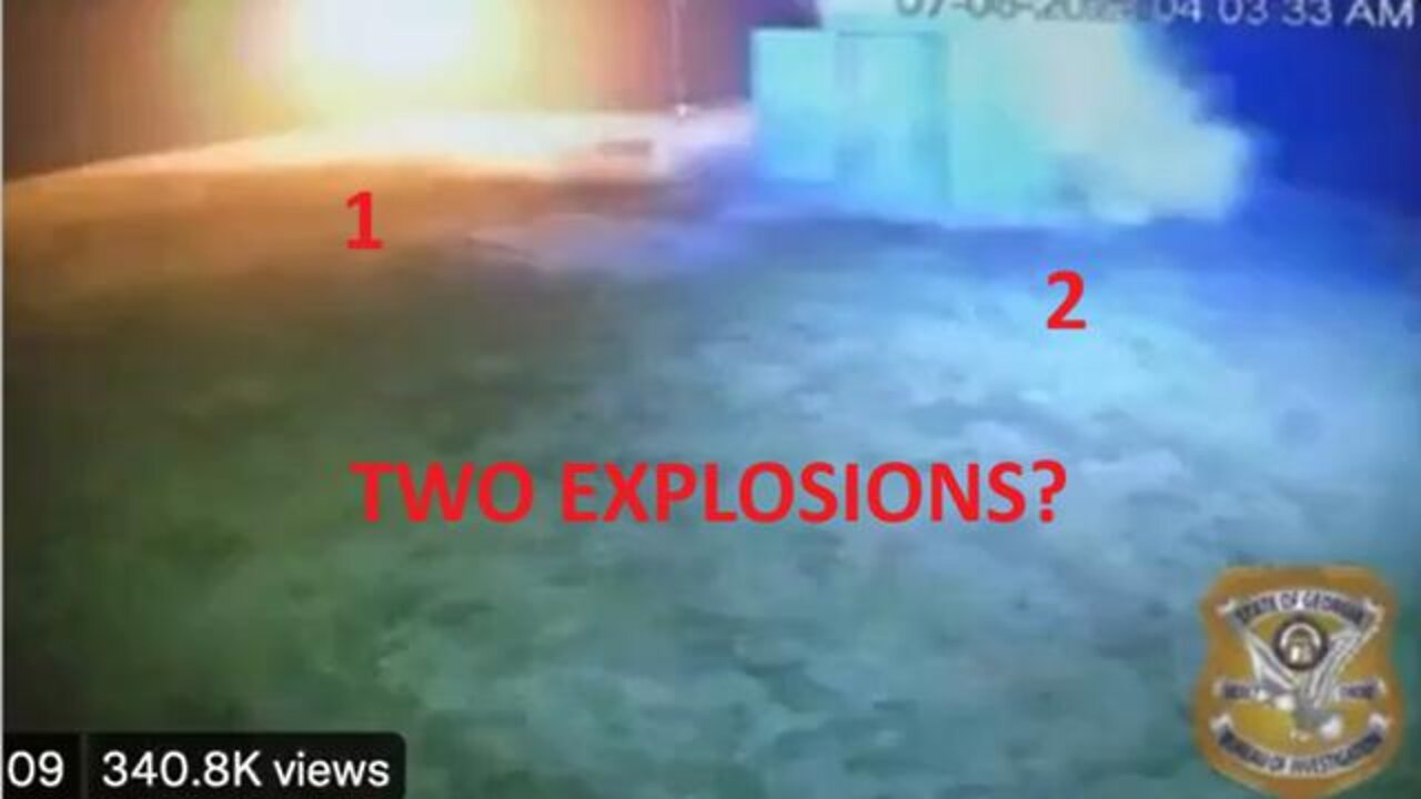 Two Guidestone Explosions Not One? Possible Directed Energy Weapon? Frame by Frame Analysis July 2022