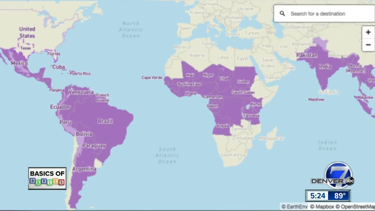 Avoid Traveling to Countries That Have High Risks of Zika Virus