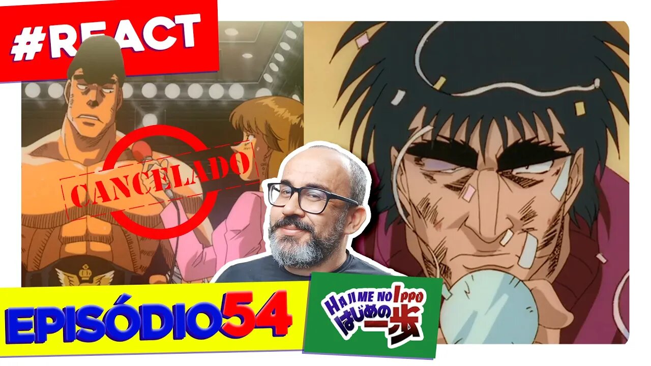 CANCELARAM O TAKAMURA?! | IPPO VISITA O CUNHADÃO! | React HAJIME NO IPPO Episodio 54