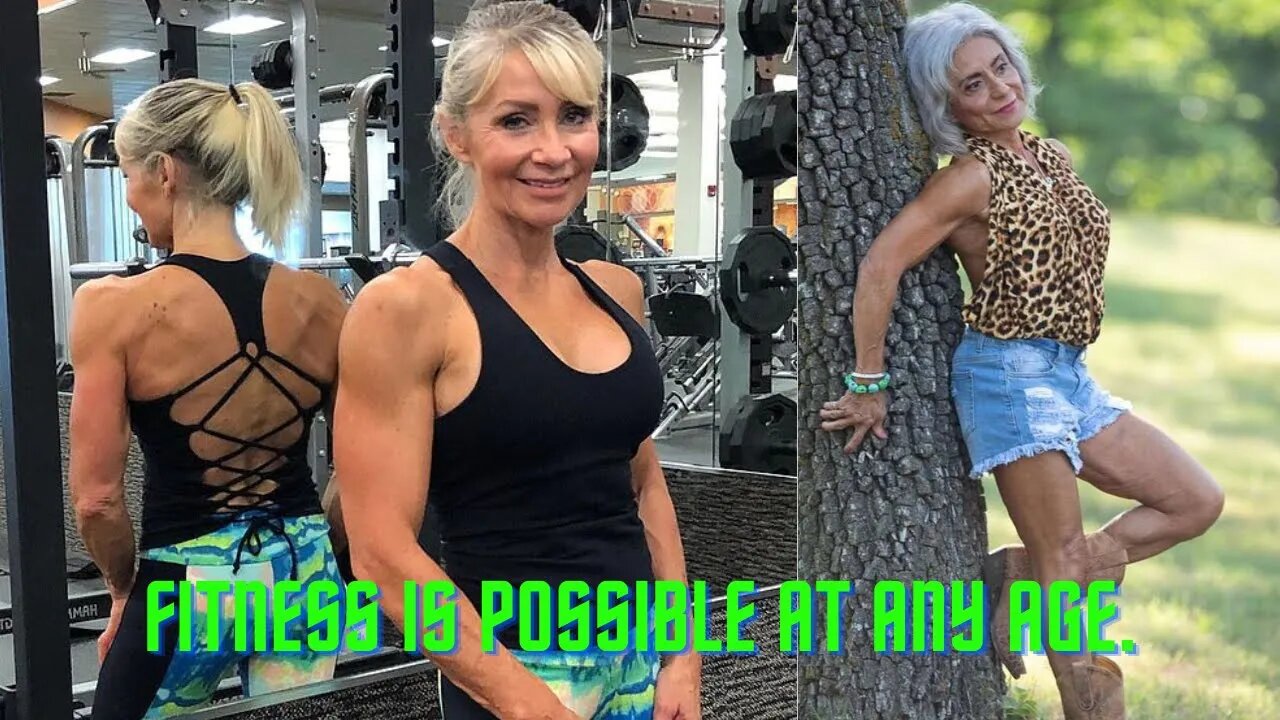 Fitness Motivation Super Grandmothers. Age is just a number