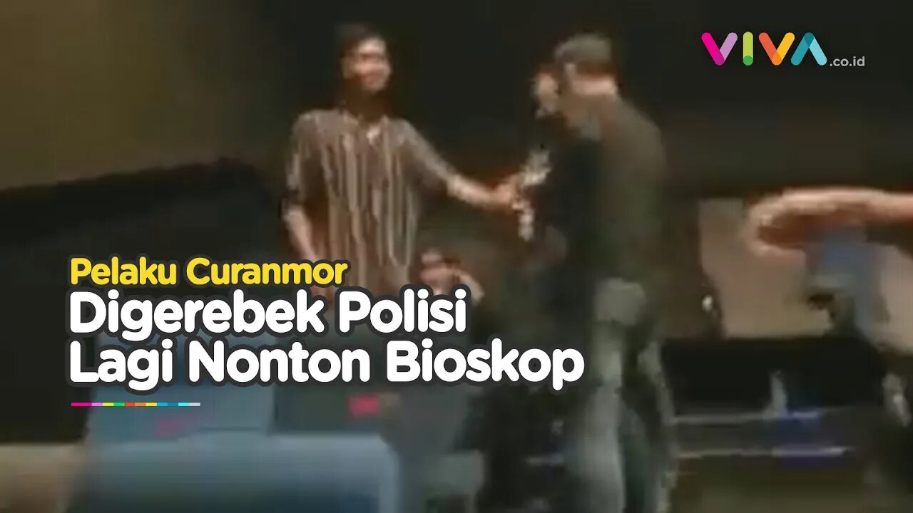 Lagi Sama Ayang di Bioskop, Pelaku Curanmor Malah Digerebek Polisi