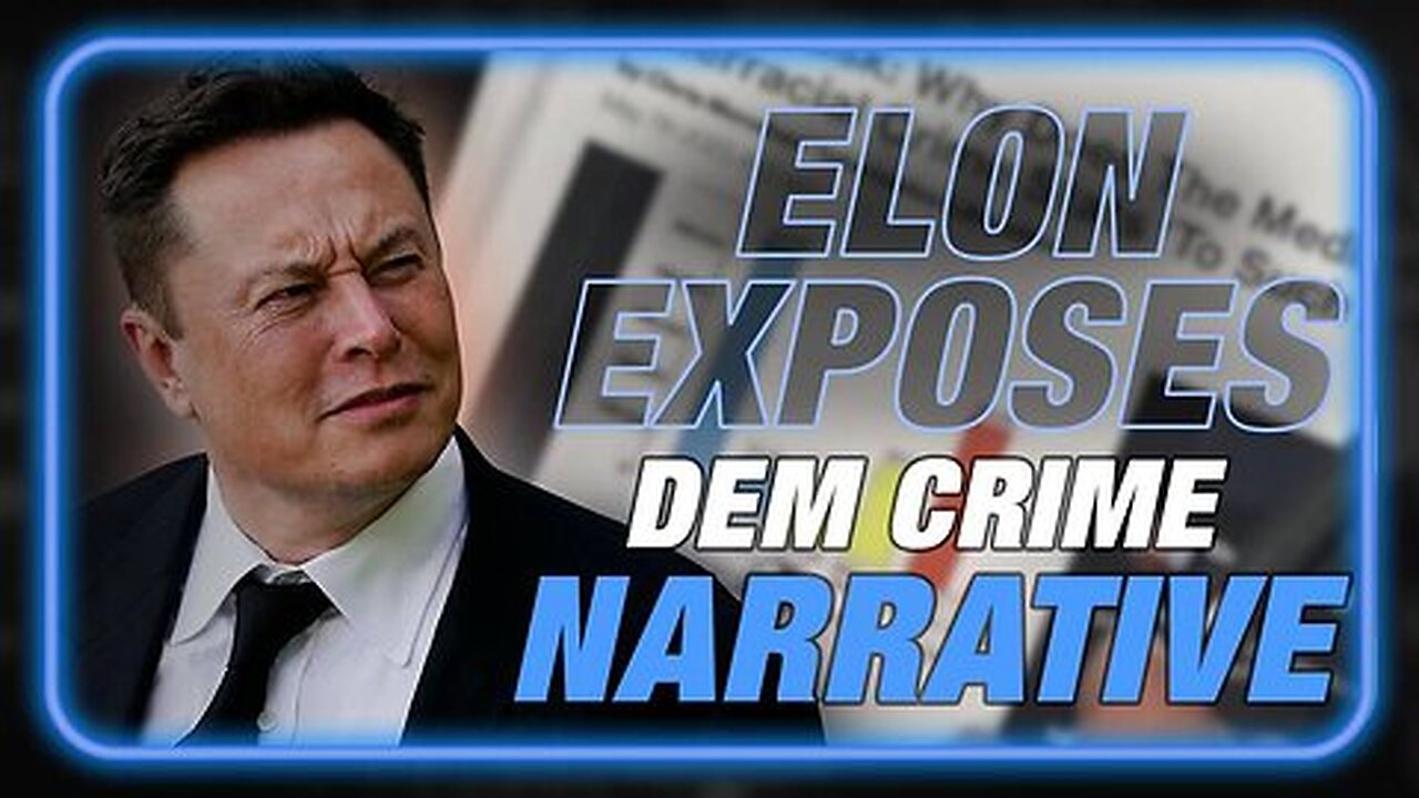 Breaking: Elon Musk Exposes Anti-White Crime Wave Pushed By Deep State