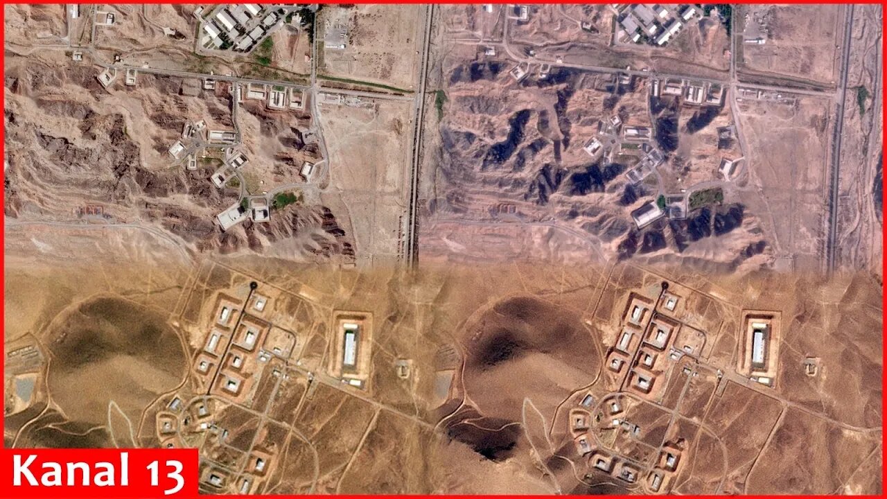 Satellite images show damage from Israeli attack at two secretive Iranian military bases