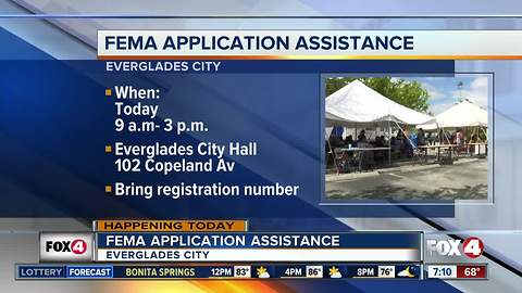 Everglads City gets FEMA application assistance