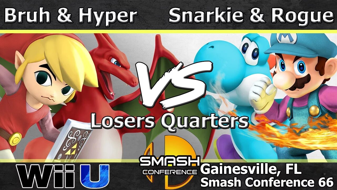 TNM Bruh & TNM Hyperlink vs. SnarkieFox & RoguePenguin - Doubles Losers Quarters - SC66
