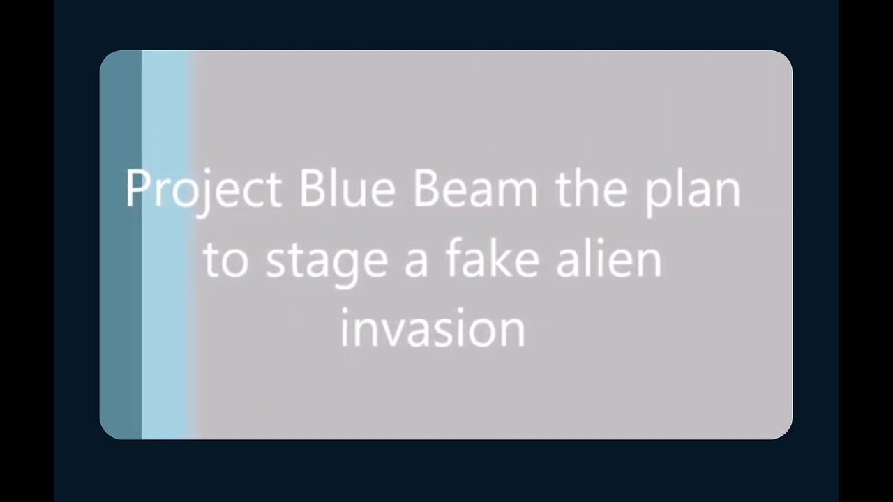 Project Blue Beam: The Plan to Stage a Fake Alien Invasion, William Cooper Explains: