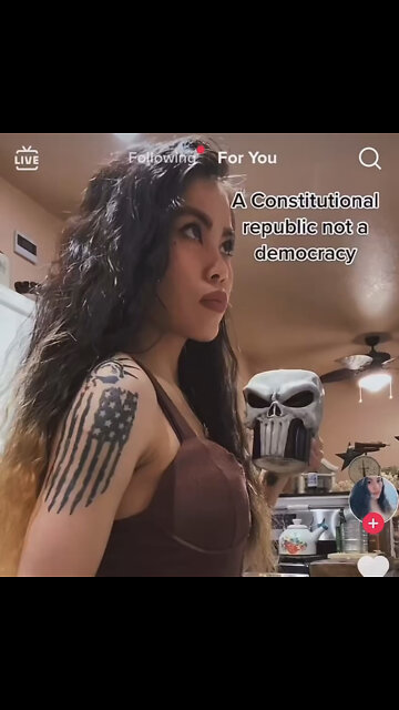 A constitutional republic NOT a democracy