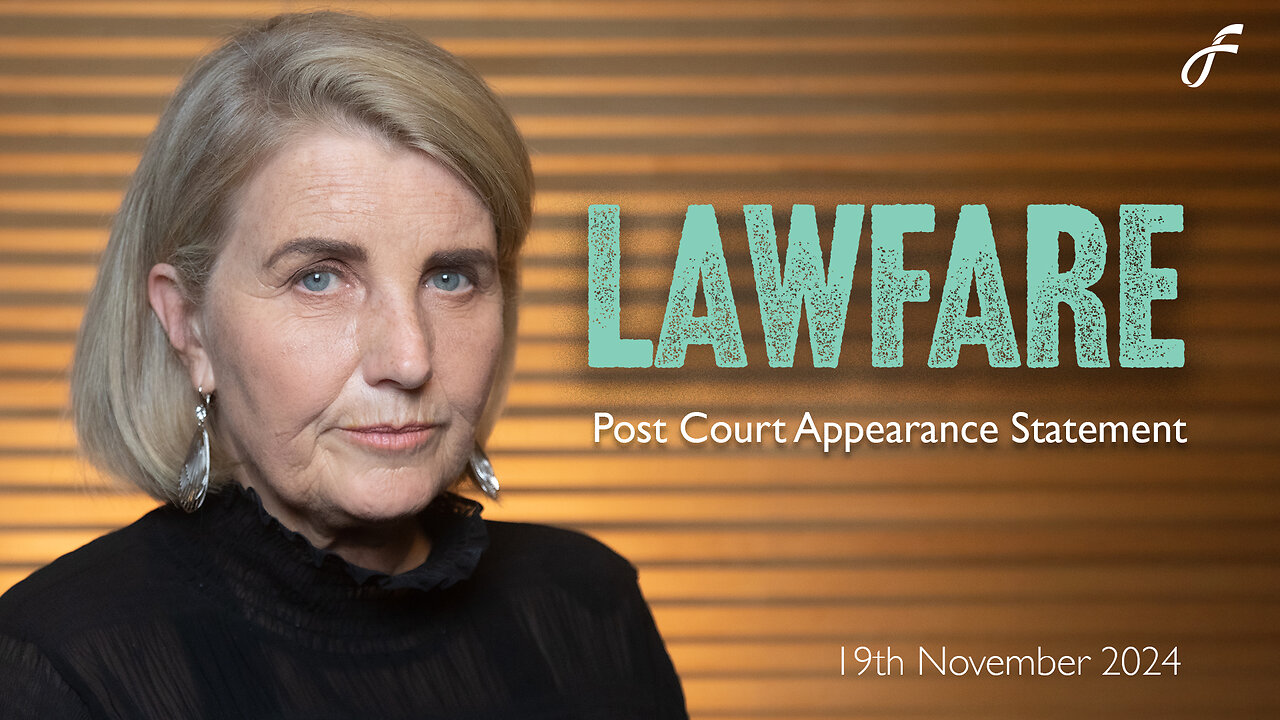 Lawfare In New Zealand - Post Court Statement