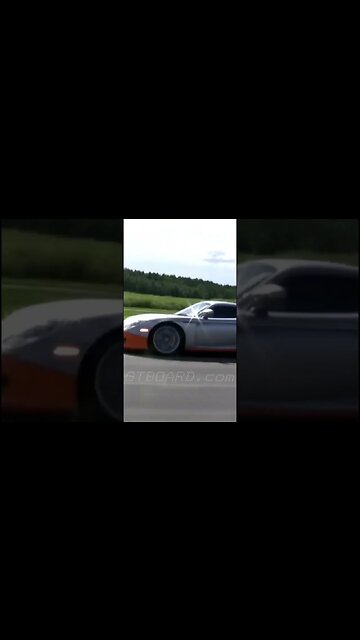 🤩Porsche Carrera GT vs Hans Dahlbäck Porsche 911 GT2 997 tuned