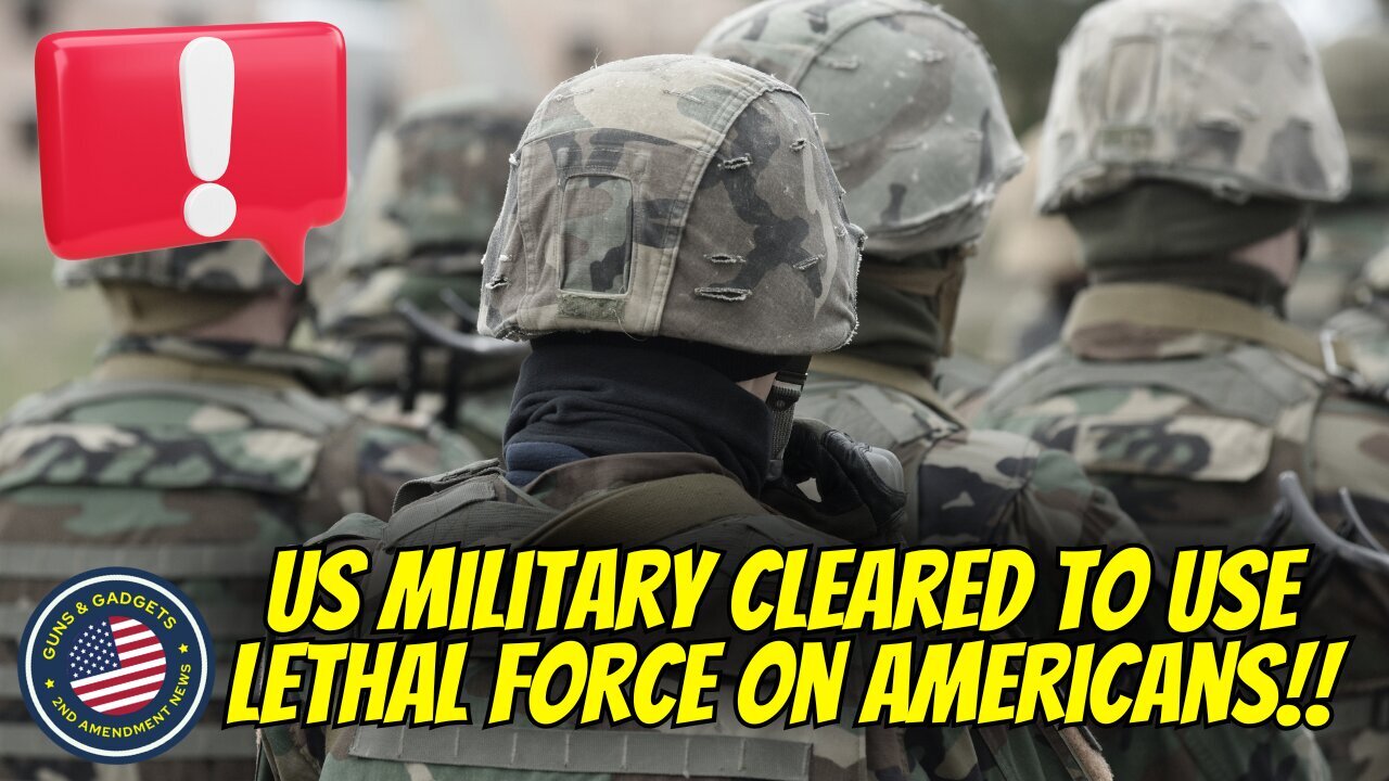 ALERT! Biden & Harris Authorize Military To Use Lethal Force On Americans!!