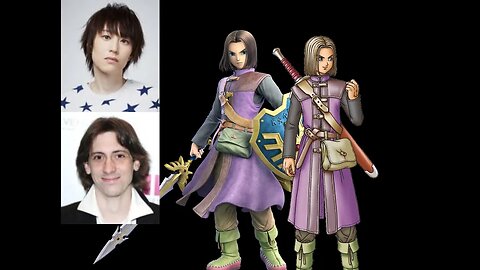 Video Game Voice Comparison- The Luminary (Dragon Quest)