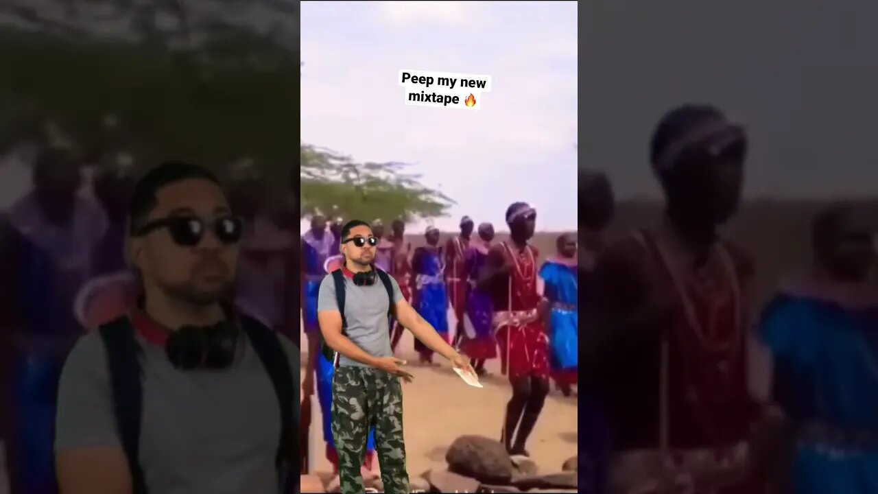 Handing out my Mixtape in Africa | I get it anywhere