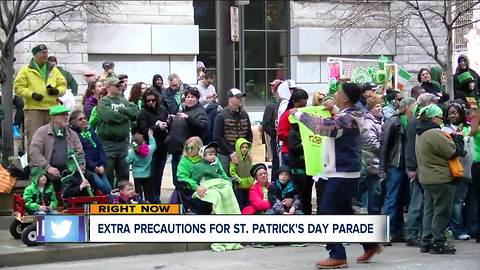 Extra precautions for St. Patrick's Day parade