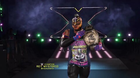 WWE2K22: Rey Mysterio Full Entrance