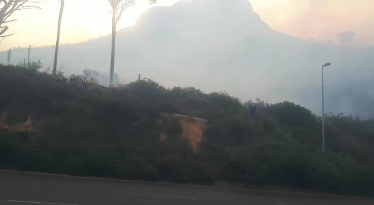 LOOK: Firefighters still battling Lion's Head blaze, road closures in place (Qji)