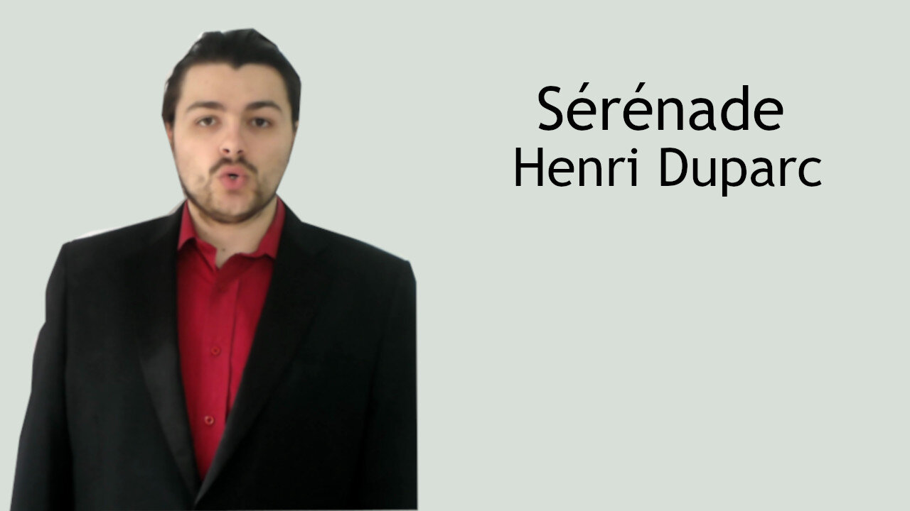 Sérénade - Henri Duparc