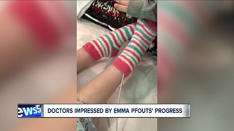 WATCH: Emma Pfouts' mother shares incredible video of teen moving legs on command