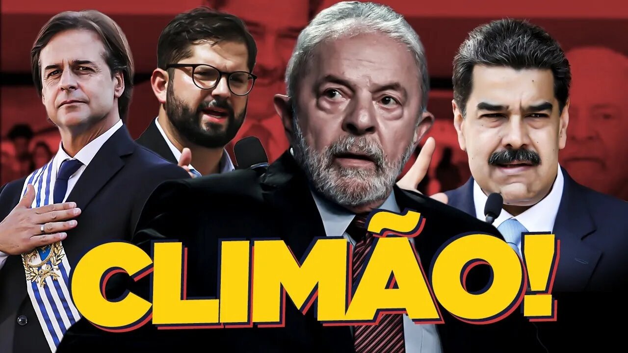 CLIMÃO: PRESIDENTES vizinhos RECLAMAM de LULA por defender MADURO!