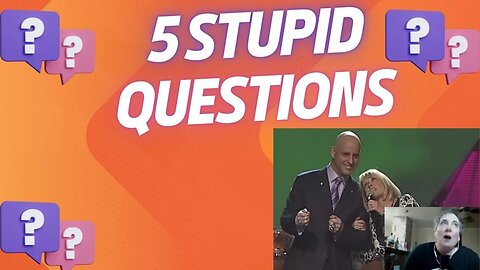 5 Stupid Questions Women Ask VIDEO REACTION