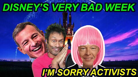 Disney's WORST Week Ends With Bob Chapek's HILARIOUS Apology Video