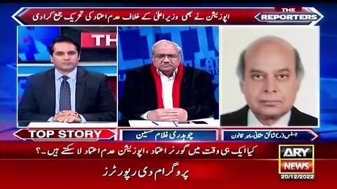 Justicer Shaiq Usmani’s analysis on no confidence motion in Punjab
