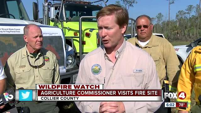 Agricuture Commissioner addresses continuing brush fire danger